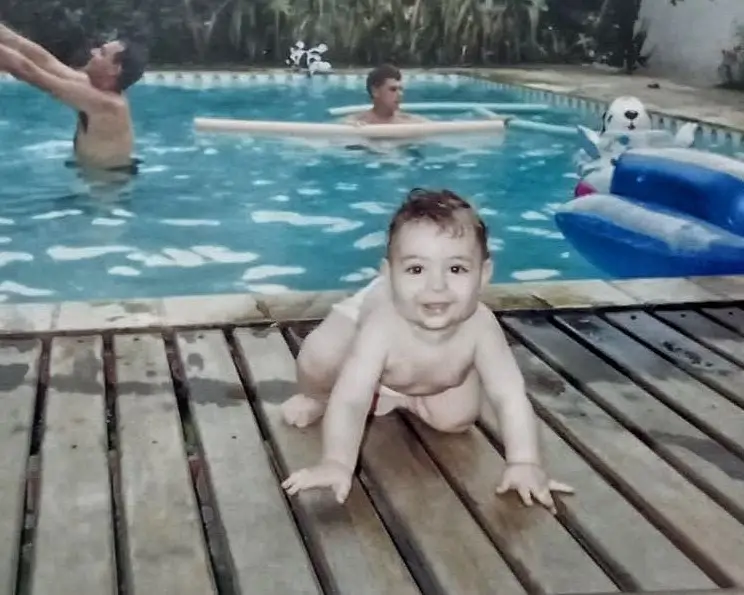 Fernando Scheffer criança